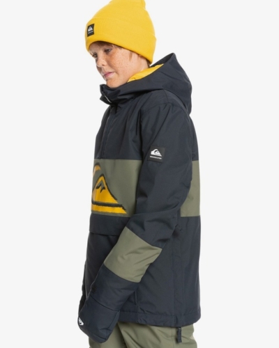QUIKSILVER EQBTJ03145 – STEEZE – куртка – TRUE BLACK