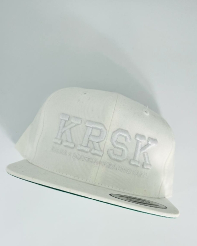 ЯЛК Снепбек дет 6-12 “KRSK” (белый, вышивка белый)