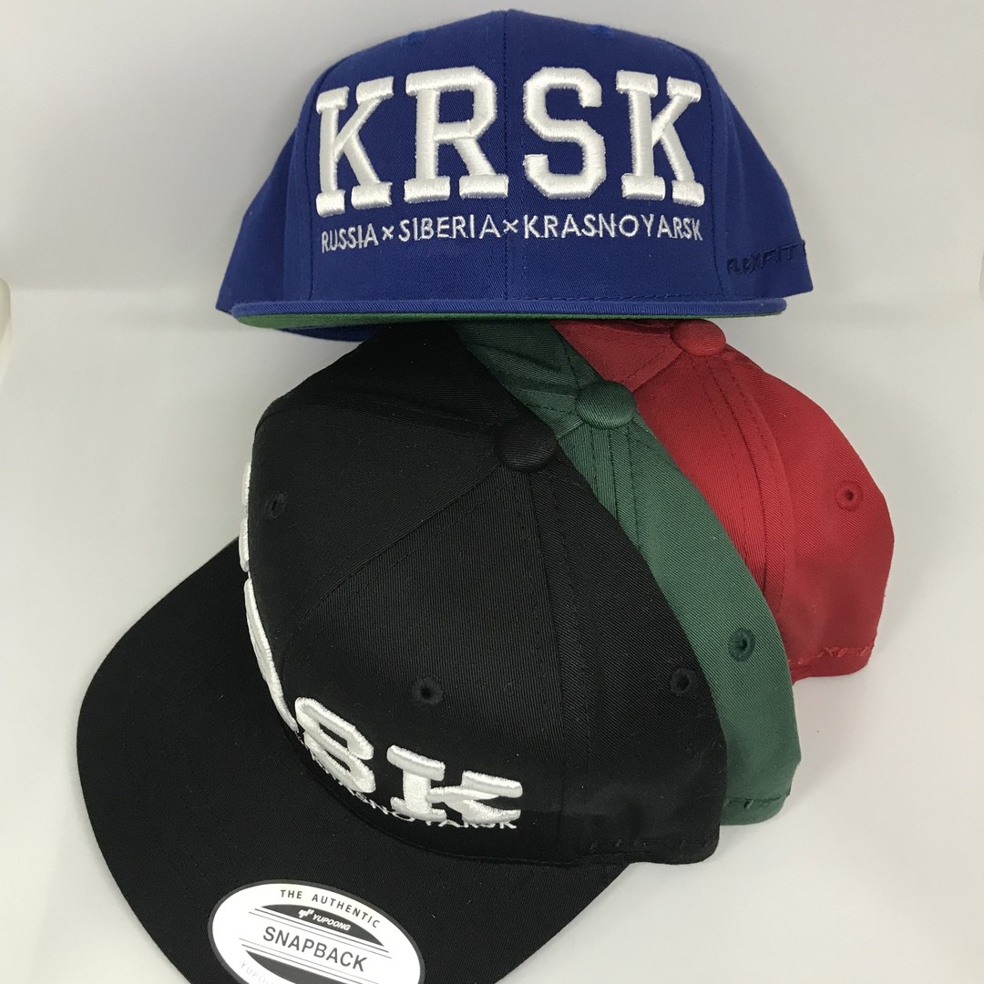 ЯЛК Снепбек дет 6-12 "KRSK" 6308B (красный, вышивка белый) — изображение 2