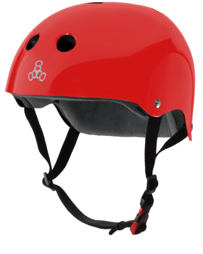 Шлем Triple 8 Certified Sweatsaver Helmet RED GLS