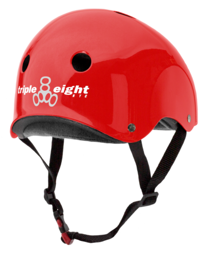 Шлем Triple 8 Certified Sweatsaver Helmet RED GLS