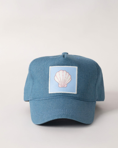 Moh / бейсболка ДЕНИМ ракушка / один размер