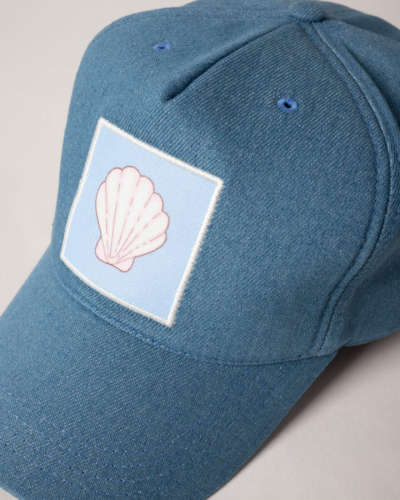 Moh / бейсболка ДЕНИМ ракушка / один размер