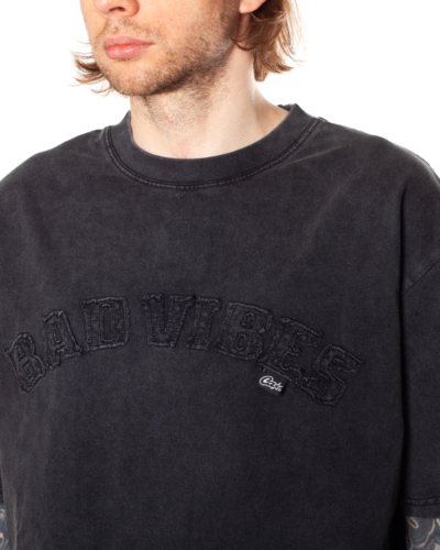 Футболка CIAY BAD VIBES stw blk oversize