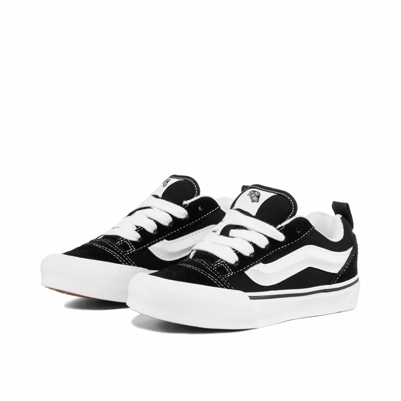 VANS кеды дет VN000CYU6BT1 Knu Skool BLACK/TRUE WHITE — изображение 3