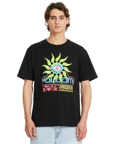 VOLCOM футболка A3512555 REALITYFAB BSC SST BLACK