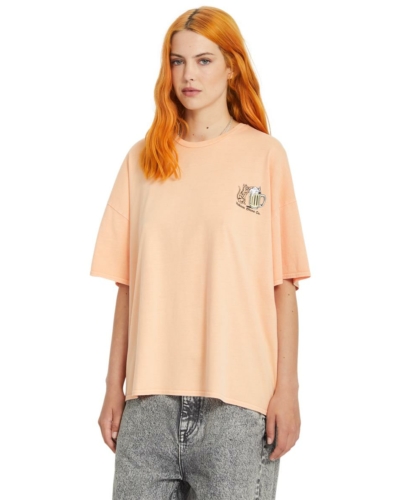 VOLCOM футболка жен B3512513 GUYS PALE PEACH
