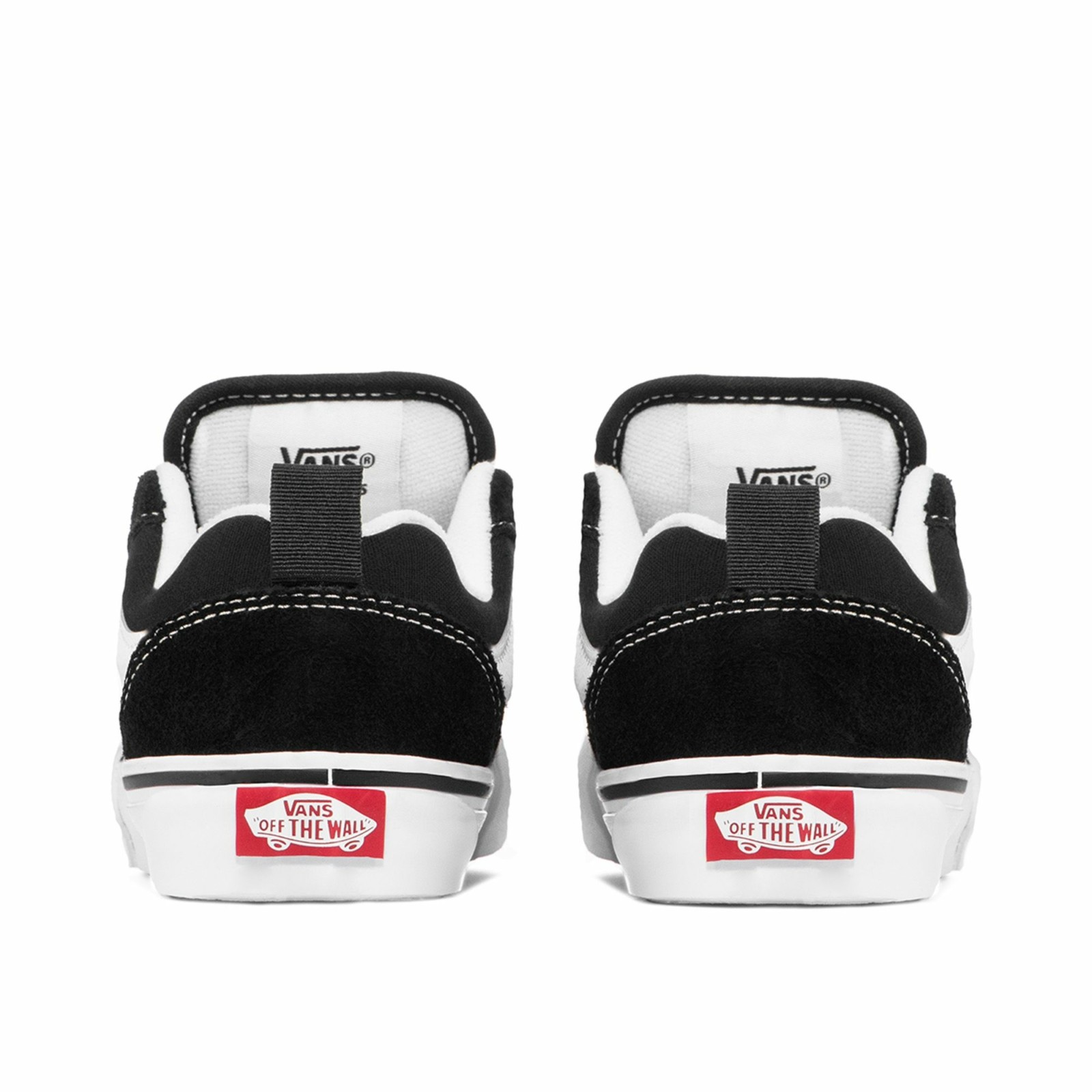 VANS кеды дет VN000CYU6BT1 Knu Skool BLACK/TRUE WHITE — изображение 4
