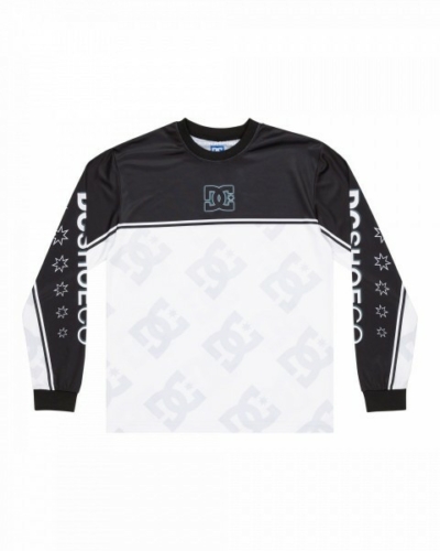 DC SHOES EDYKT03532 / Rock It / мото джерси с длинным рукавом / BLACK