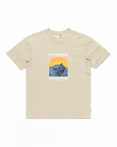 QUIKSILVER EQYZT08004 / FEEL / футболка / BEIGE