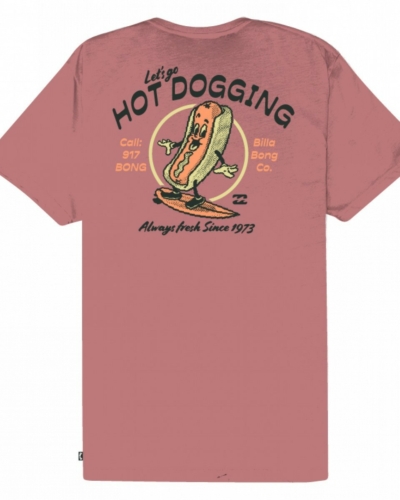 BILLABONG EBYZT00291 / Lunch Break / футболка / DUSTY ROSE