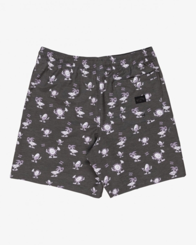 BILLABONG EBYJV00139 / WASTED / шорты плавательные / ANTHRACITE
