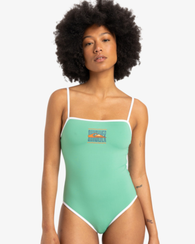 QUIKSILVER EQWX103077 /  VENIZA / купальник / PASTEL GREEN