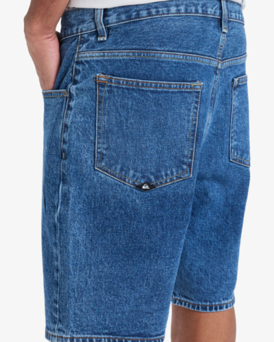 QUIKSILVER EQYDS03112 / AQUA CULT / шорты джинс / NAVY BLUE