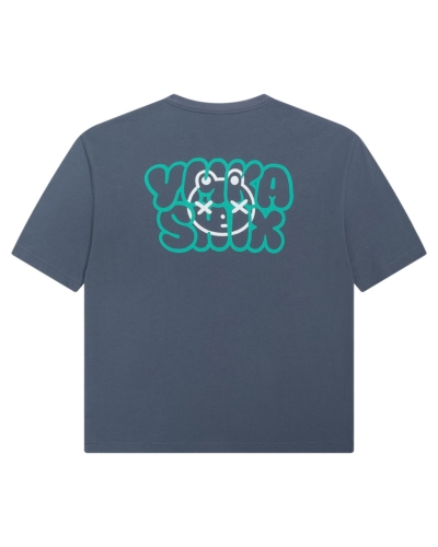 YSH Футболка YMKASHIX Logo Face темно серый