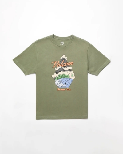 VOLCOM футболка дет HA412V BB PNW SST LIGHT OLIVE