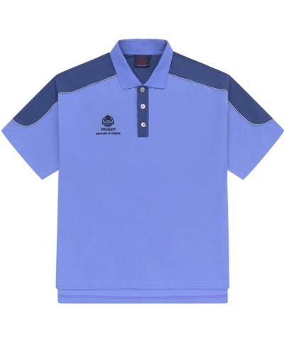 YSH Рубашка поло YMKASHIX HELLCOME Фиолетовый