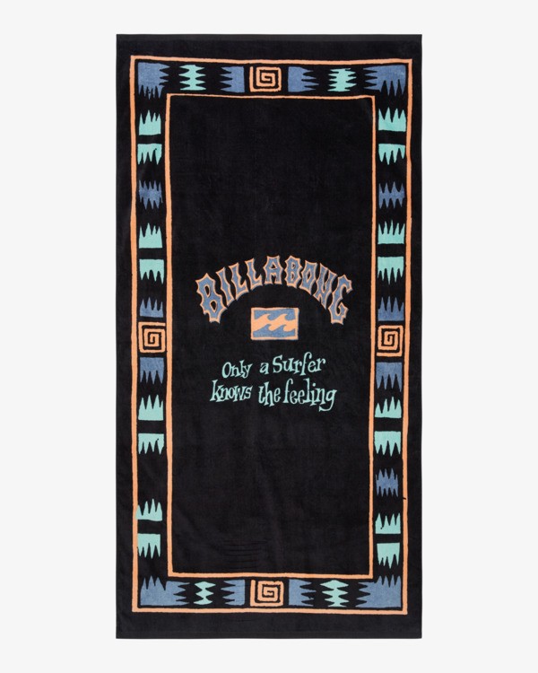 BILLABONG EBYAA00119 / WAVES / полотенце / BLACK