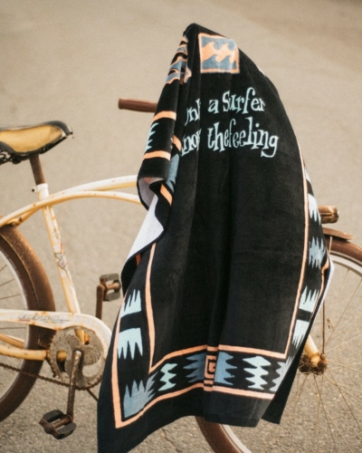 BILLABONG EBYAA00119 / WAVES / полотенце / BLACK
