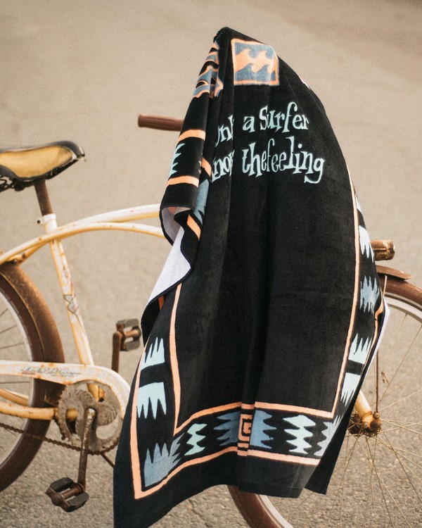 BILLABONG EBYAA00119 / WAVES / полотенце / BLACK — изображение 2