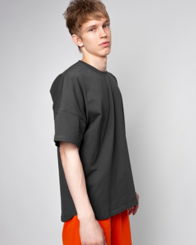 КАРТЕЛЬБ / футболка оверсайз / Gora / графит / муж
