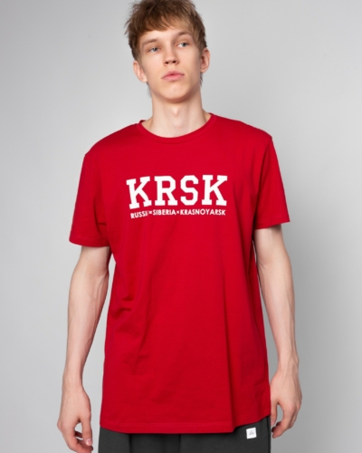 ЯЛК Футболка “KRSK” – винный – муж
