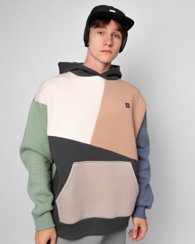 КАРТЕЛЬБ / бейсболка Flexfit 7005 флис / черная, нашивка гора