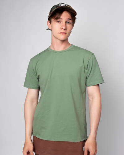 КАРТЕЛЬБ / футболка / Skate 2 / хаки/коричневый / муж