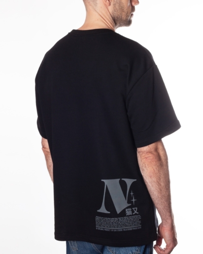 Футболка CIAY Pulse nekomata blk oversize