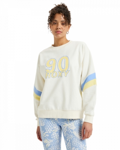 ROXY ERJFT04994 / ESSENTIAL / свитшот / WHITE