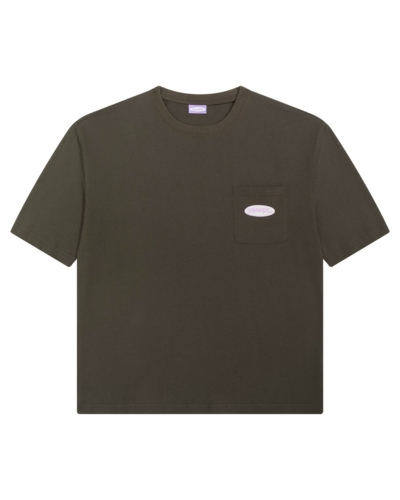 YSH Футболка YMKASHIX Logo Face коричневый