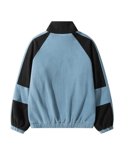 YSH Свитшот YMKASHIX Turbo fleece пыльно синий / черный