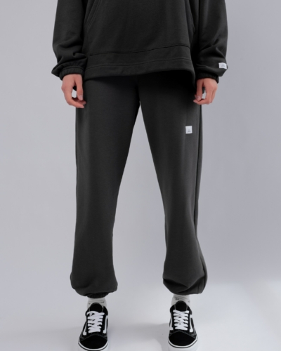 КАРТЕЛЬБ / Брюки широкие / Surf wide / Light / темно серый / жен