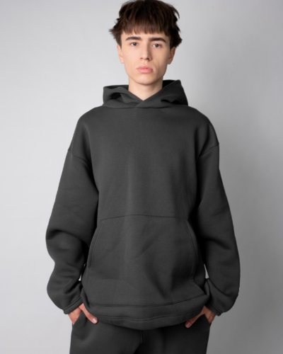 КАРТЕЛЬБ / Толстовка с утяжкой / Sopka / темно серый / муж