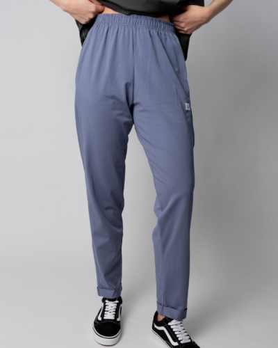 КАРТЕЛЬБ / брюки с подворотом / Blank / Super Light / джинс светлый / жен