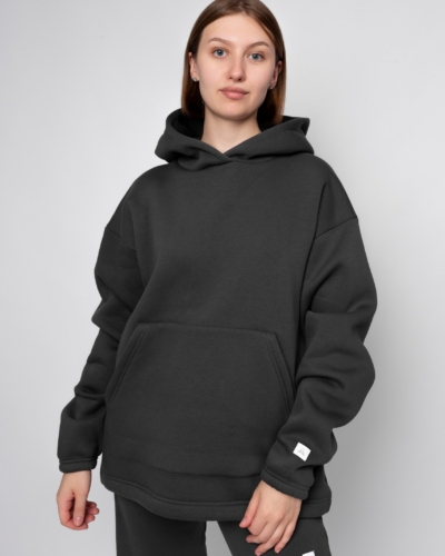 КАРТЕЛЬБ / Толстовка с утяжкой / Sopka / темно серый / жен