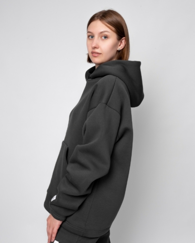 КАРТЕЛЬБ / Толстовка с утяжкой / Sopka / темно серый / жен