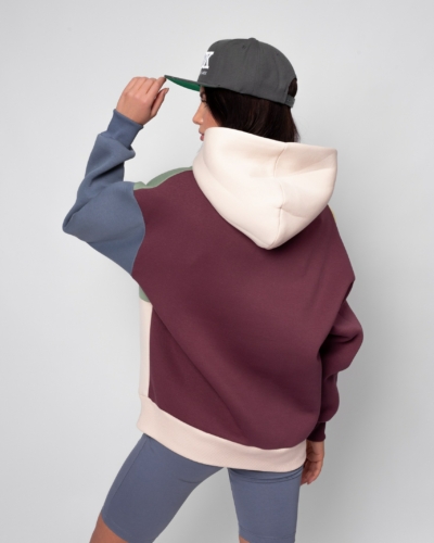 Костюм КАРТЕЛЬБ / колор блок лимон беж слива джинс женский. Собери свой комплект