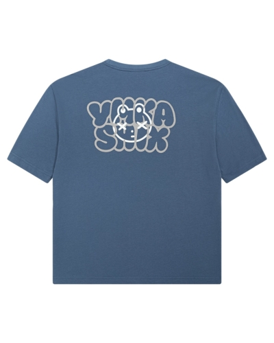 YSH Футболка YMKASHIX Logo Face темно синий