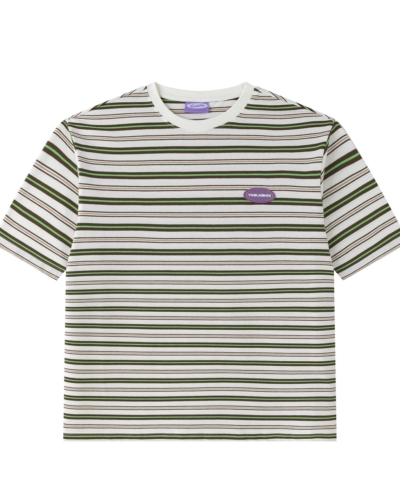 YSH Футболка YMKASHIX Nineties белый / коричневый