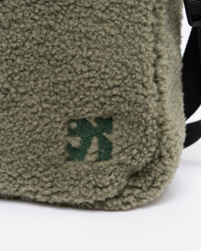 Якорь / сборка мини зеленая шерпа / зеленый нейлон