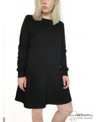 Платье WG КАРТЕЛЬБ – Wave (дл.рукав) – черный