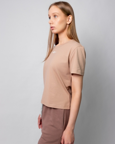 КАРТЕЛЬБ / Футболка мини / Old School ГОРЫ МОРЕ / беж