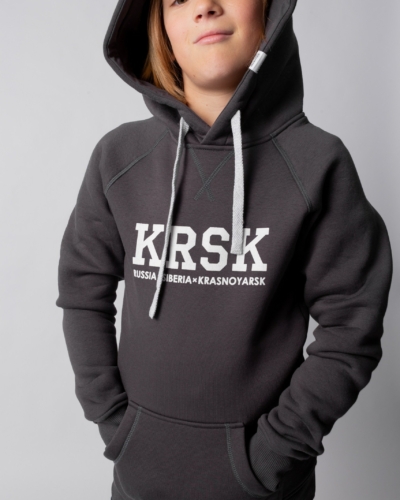 ЯЛК Толстовка “КРСК” – тёмно серый – подростк