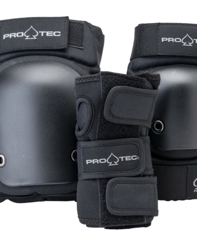 1000253 Защита коленей, локтей и запястий дет Pro/Tec Street Jr 3/Pack Open Back Black