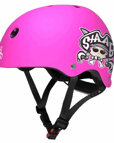 Шлем дет. Trple 8 LiL 8 Staab Dual Certified Helmet (от 5) Neon Pink Mtte
