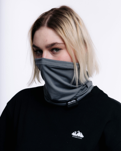 FarEastLocals Снуд / гейтор ультратонкий минус10°C Серый темный