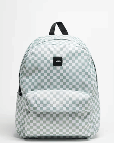 VANS рюкзак VN000H4XEMW1 Old Skool Check Backpac Gray Olive
