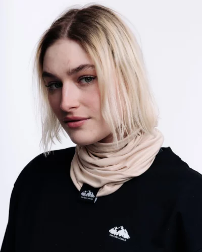 FarEastLocals Снуд / гейтор ультратонкий минус10°C Бежевый