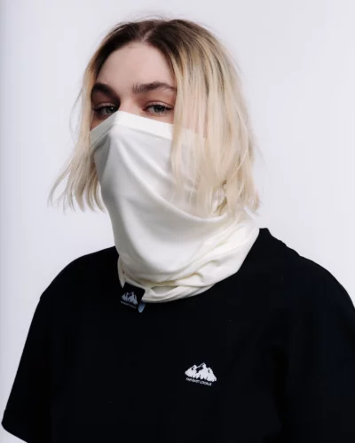 FarEastLocals Снуд / гейтор ультратонкий минус10°C Молочный